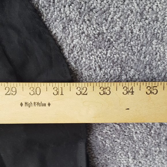 Convington Classic Fit Size 17.5 32/33 Men's Long Sleeve Button Down Shirt Black - Picture 5 of 6